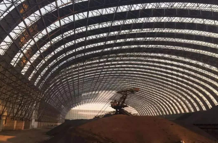 辉县概述原料场封闭技术的特点和类型